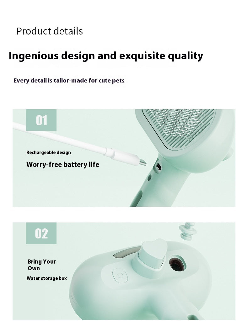 Pet Spray Hair Comb