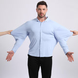 Silky Smooth Wrinkle-Resistant Large Size Shirt – Comfort & Redefined