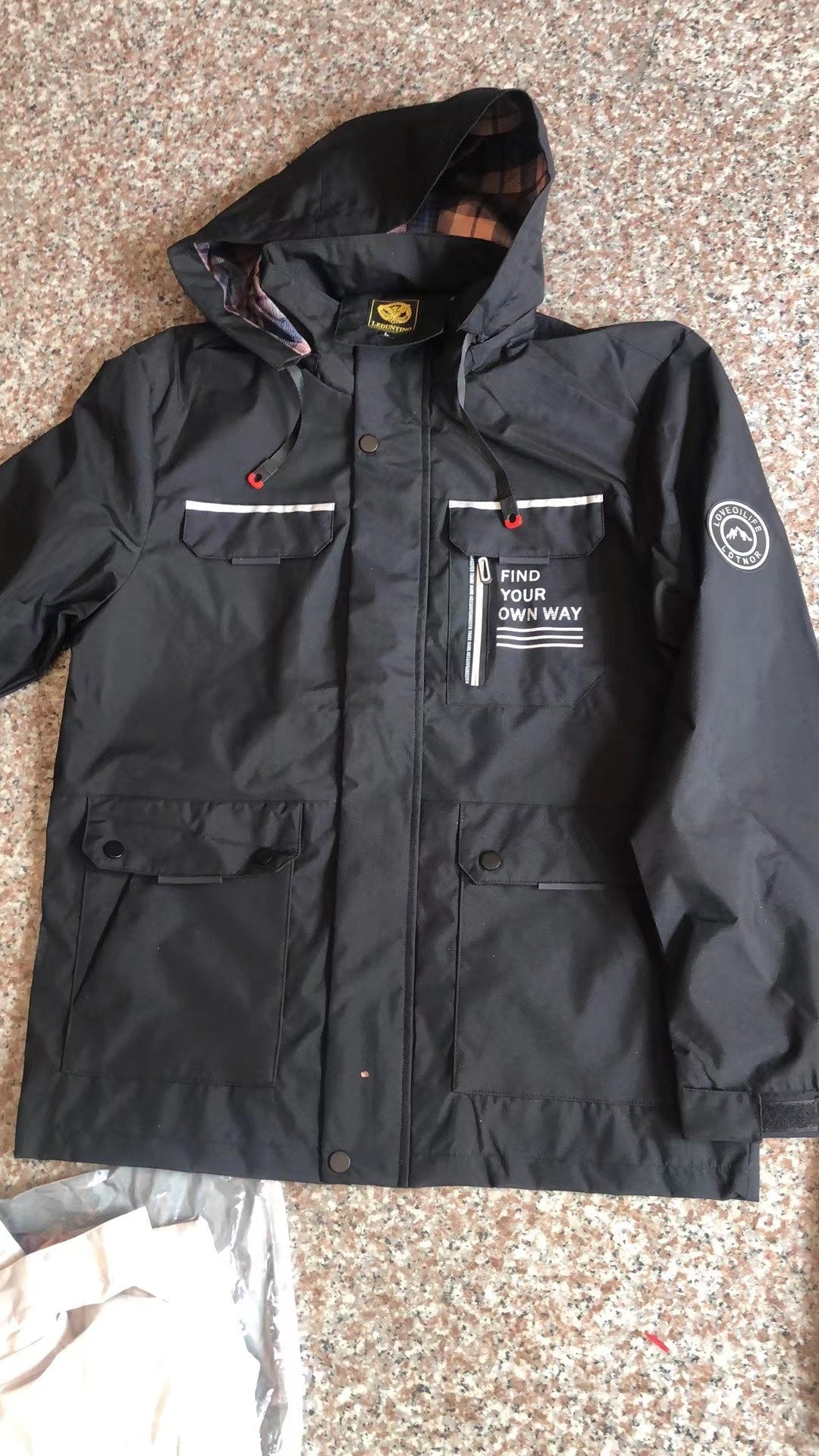 Men’s Mid-Length Casual Jacket