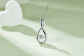 Luxury Moissanite Necklace – Plated Pendant, Chic Light Luxury Jewelry