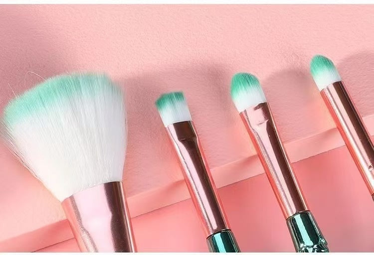 4-Piece Mermaid Gradient Eye Makeup Brush Set