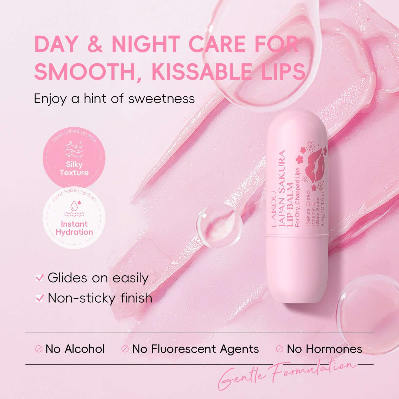 Fruit‑Flavor Warm Lipstick