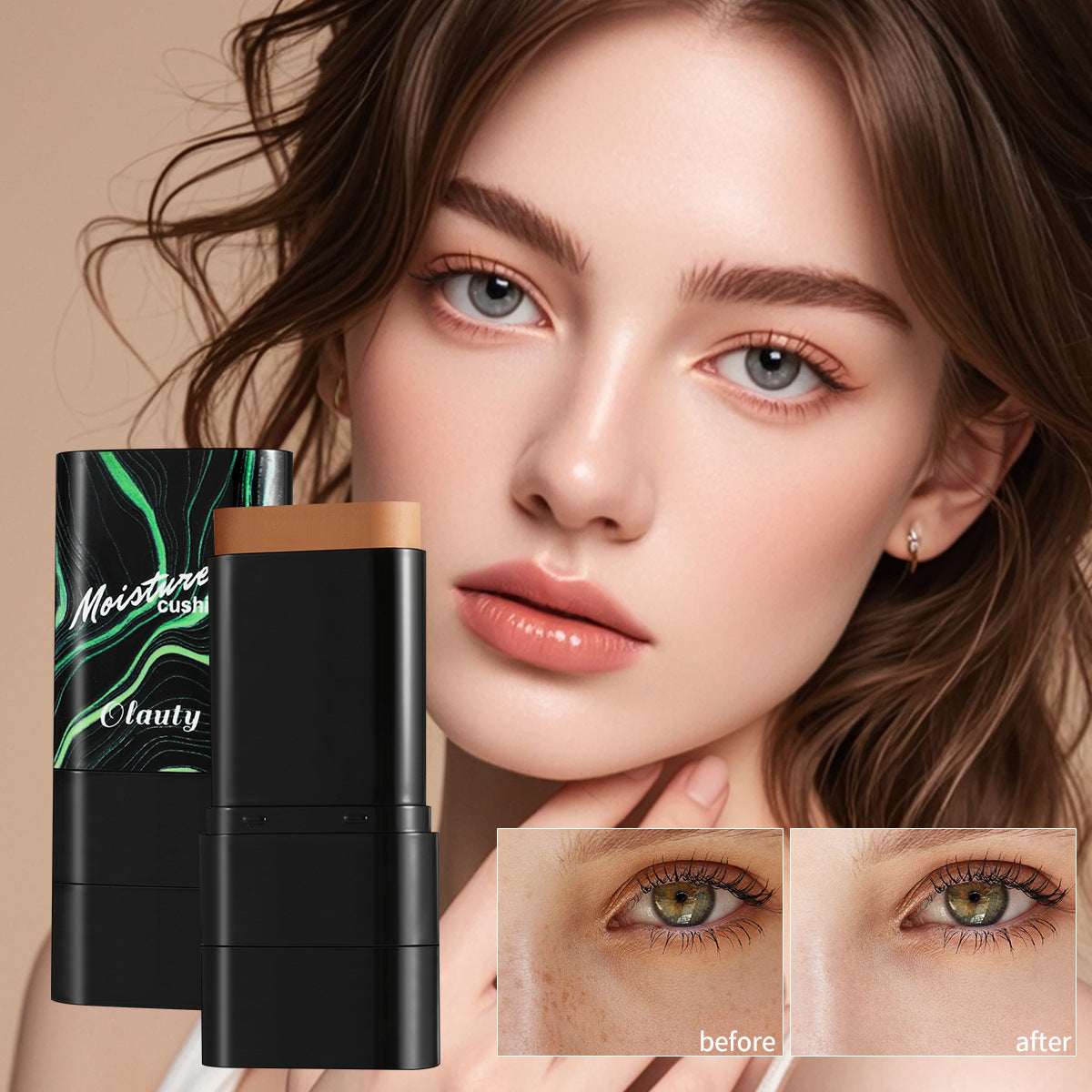 Concealer Waterproof 2‑in‑1 Foundation Stick