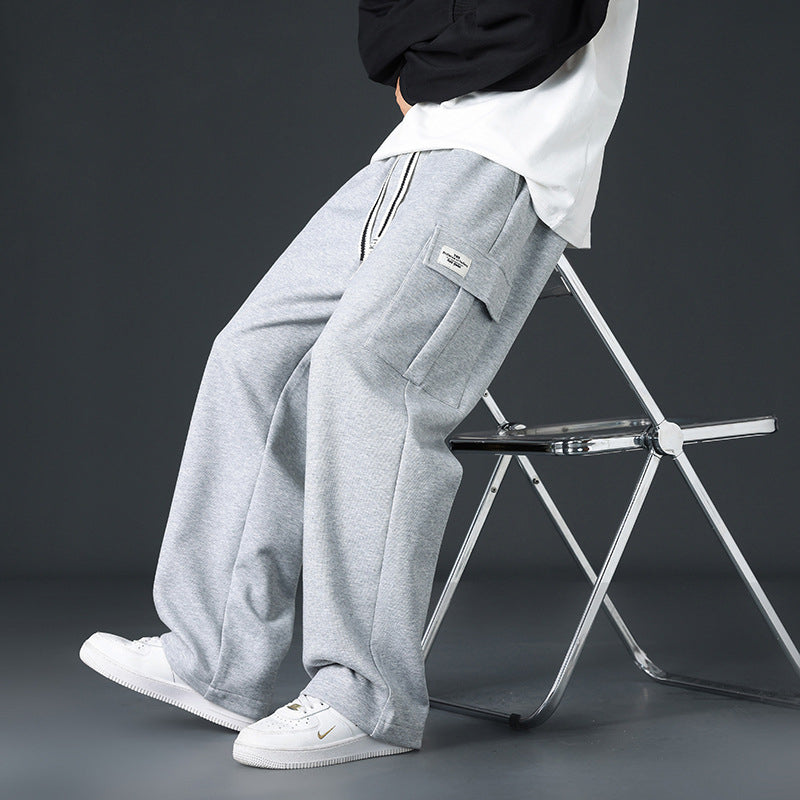 Men’s Casual Wide-Leg Pants