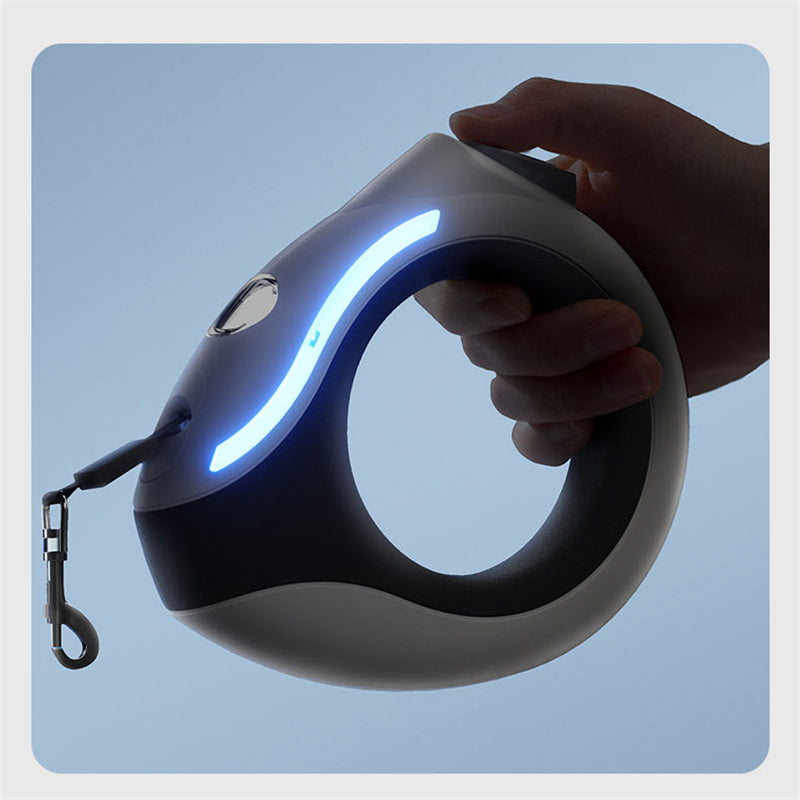 LED Retractable Dog Leash