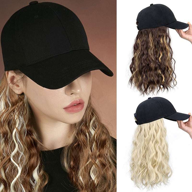 Women’s Mid‑Length Hair Peaked Cap