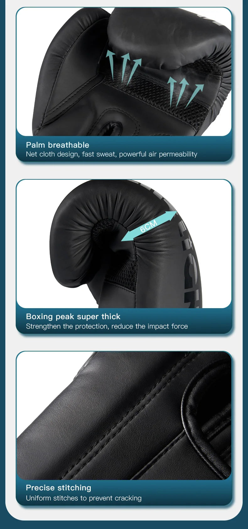 Sanda Muay Thai Fighting Gloves