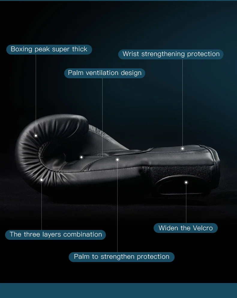 Sanda Muay Thai Fighting Gloves