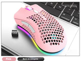 Hollow-Out Luminous Wireless Gaming Mouse