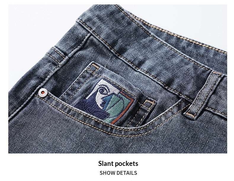 Men’s Slim Fit Stretch Denim Jeans