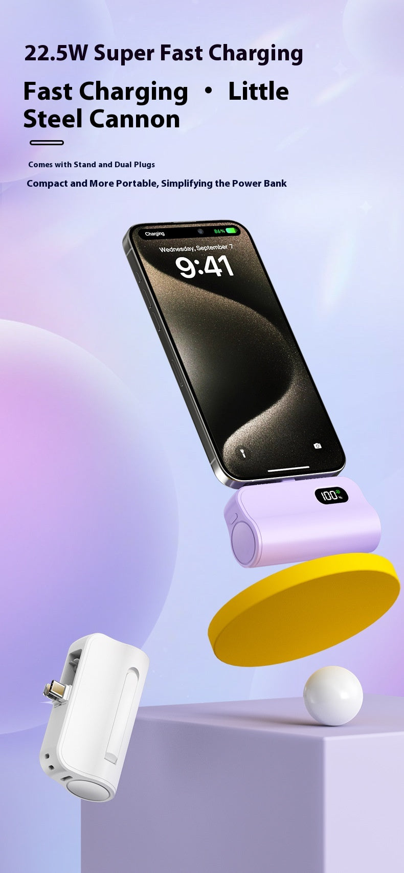 Pocket Mini Capsule Power Bank