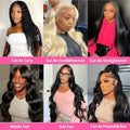 Front Lace Wig – Medium Big Wave Hairstyle, Natural Full Head Look for Women