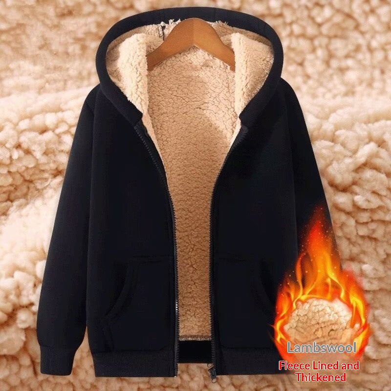 Heavyweight Fleece-Lined Extra-Thick Men’s Hoodie
