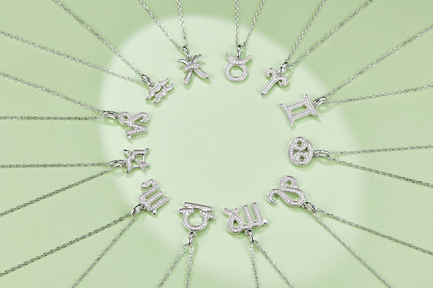 Aquarius Zodiac Necklace