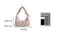 Women’s Floral Crossbody Bag – Cute Shoulder Purse with Bow Accent & Adjustable Strap