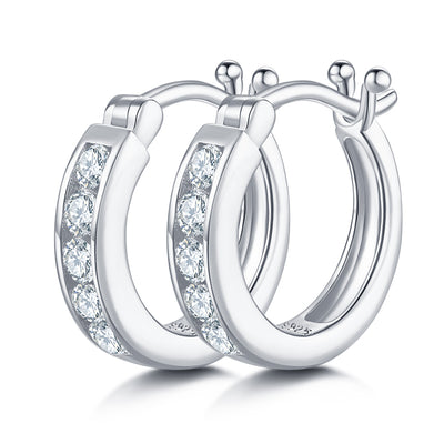 Luxury Moissanite Stud Earrings