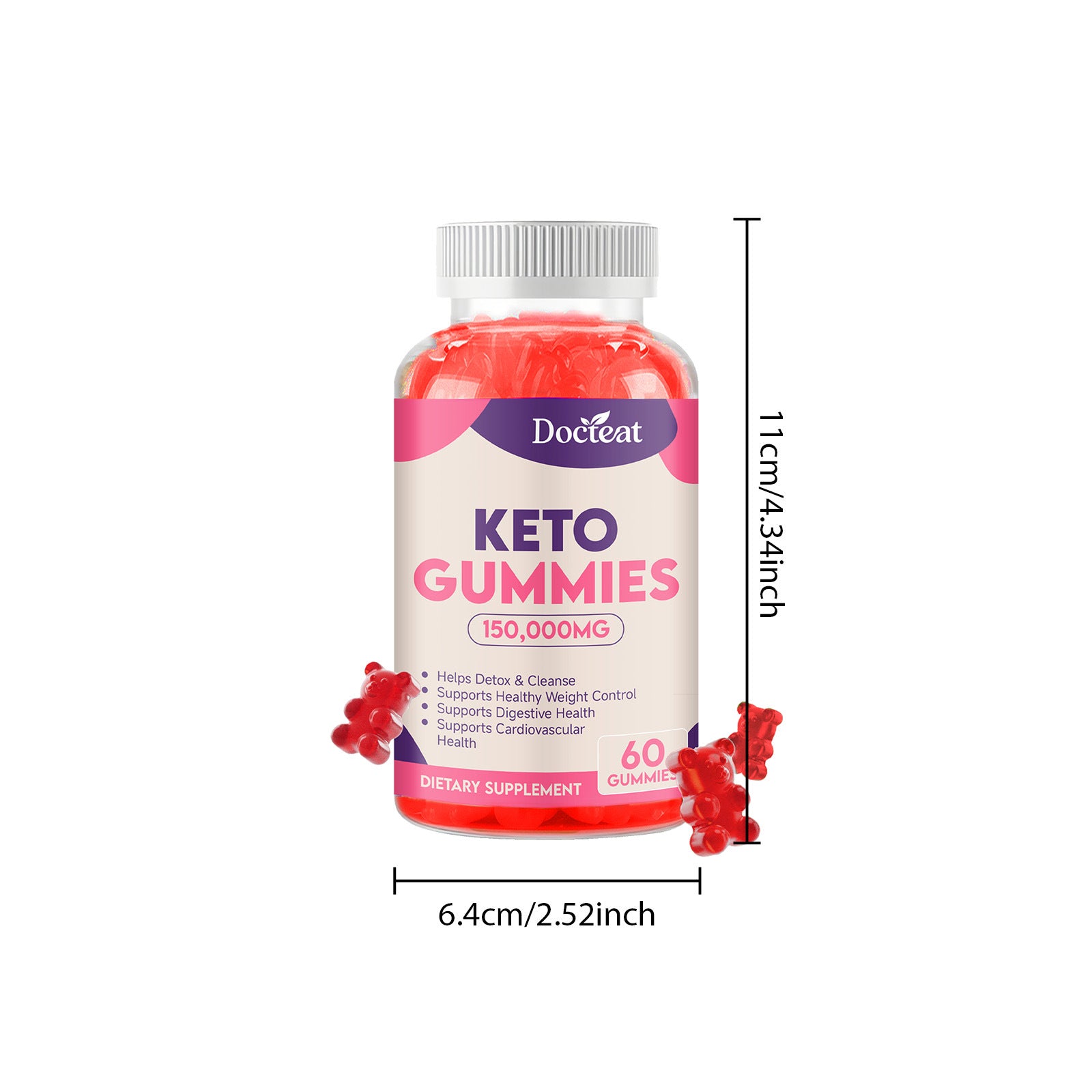 Keto Dietary Gummies – Complete Daily Nutrition for Energy & Wellness