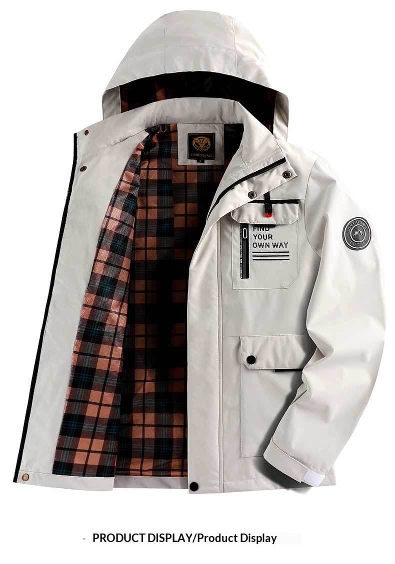 Men’s Mid-Length Casual Jacket