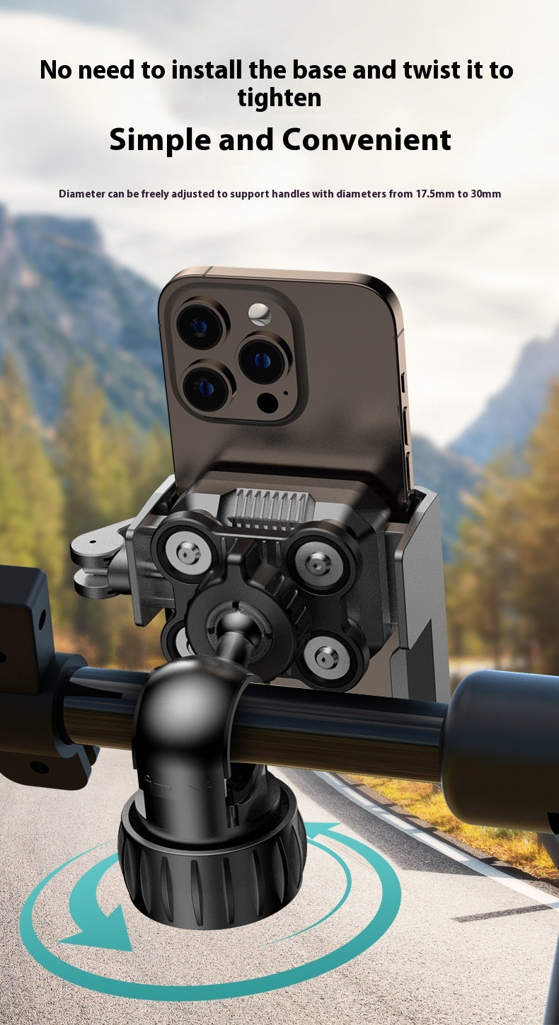 Shock Absorber Motorcycle Phone Bracket