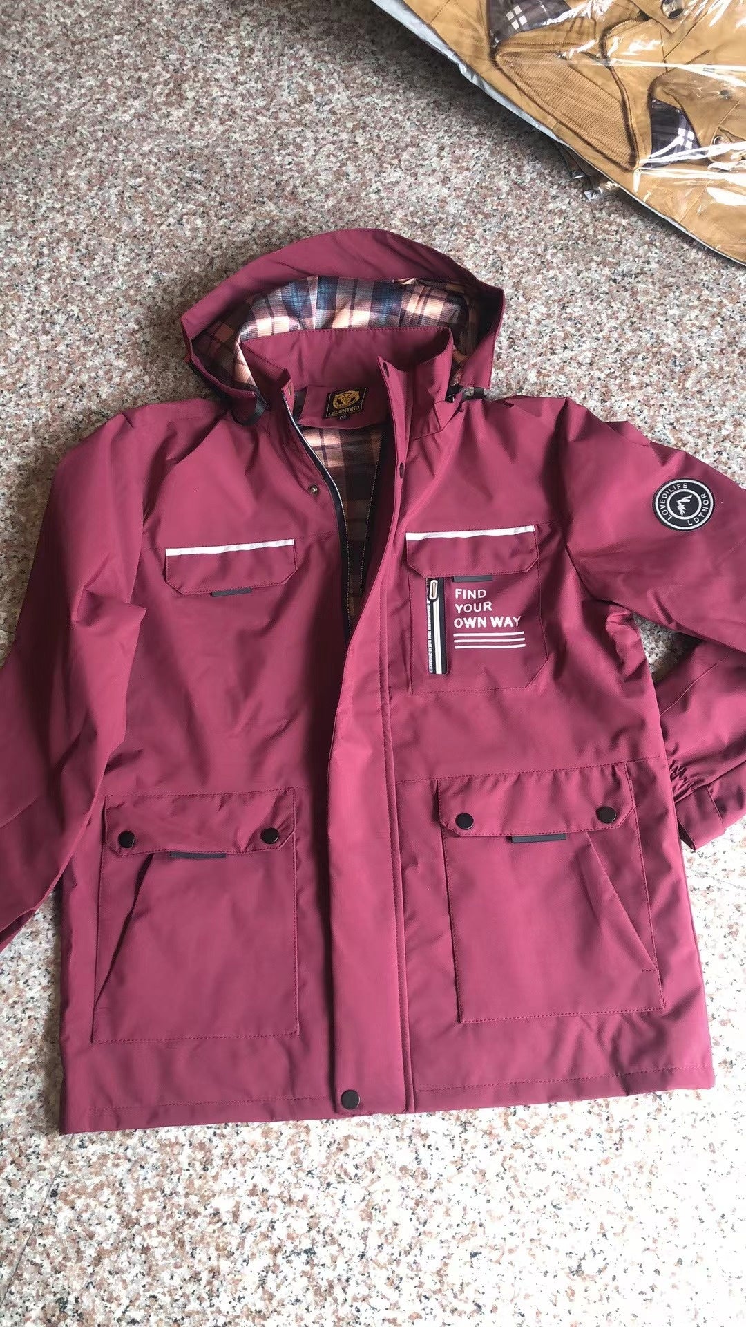 Men’s Mid-Length Casual Jacket