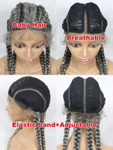 4-Strand Lace Braids Wig