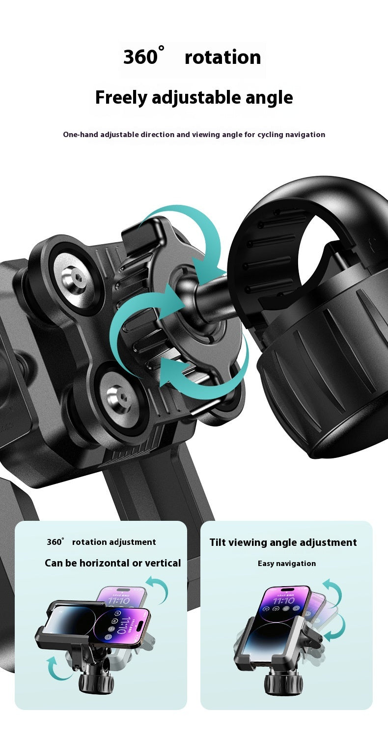 Shock Absorber Motorcycle Phone Bracket