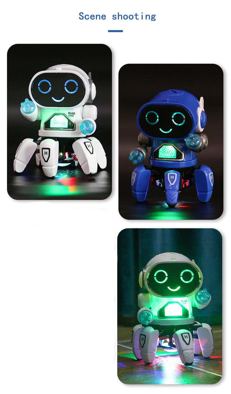 Electric Rock Robot – Music, Light, Automatic Walking & Dancing Toy