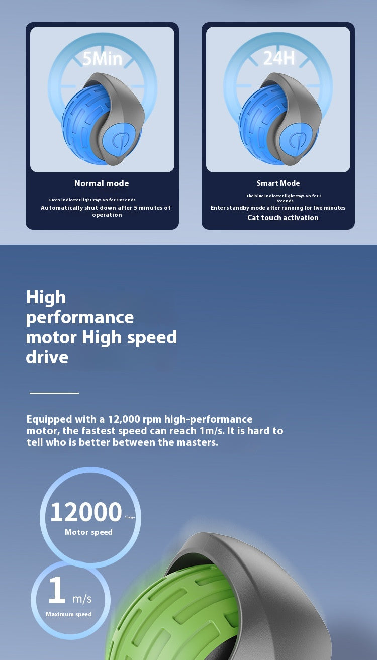 Smart Cat Toy – Auto Electric Rolling Ball