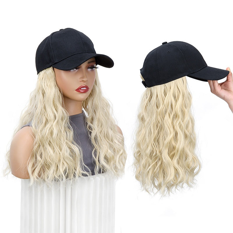 Women’s Mid‑Length Hair Peaked Cap