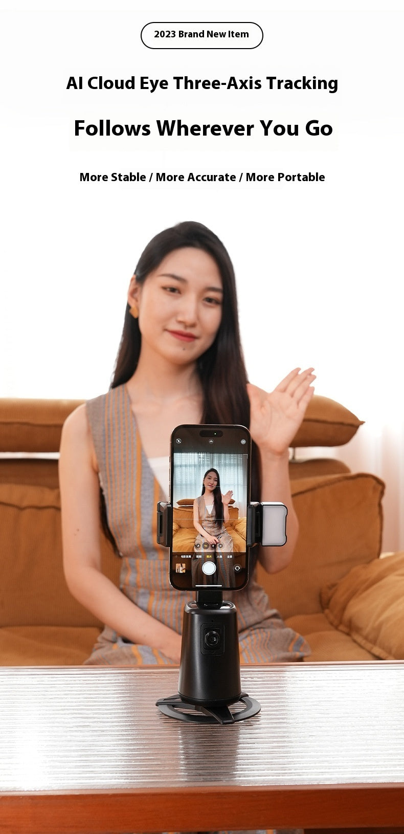 A200 Intelligent Face Tracking Camera Head