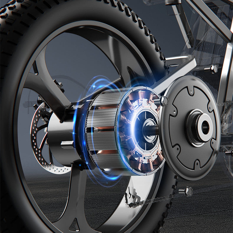 Lithium Battery Assist for Off-Road Electric Bicycle