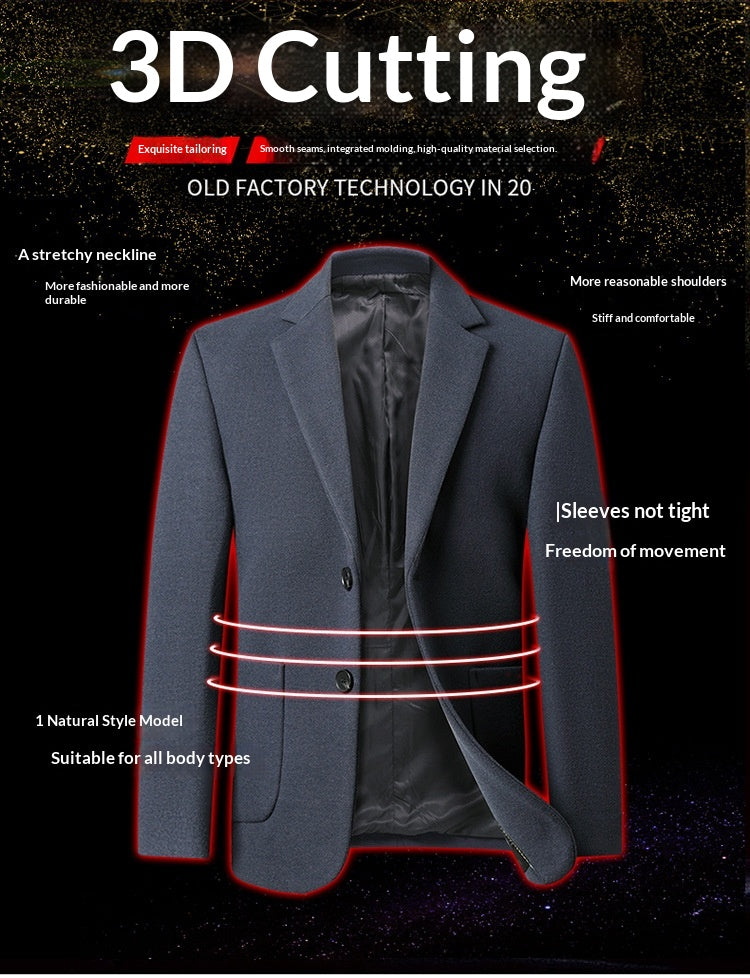 Men’s Wool Suit Jacket