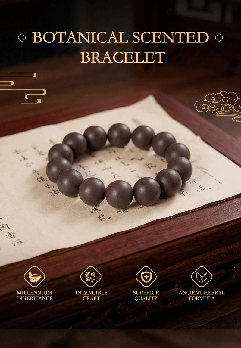 Traditional Chinese Medicine Bead Bracelet – Fashionable Wellness Jewelry for Balance & Daily Wear