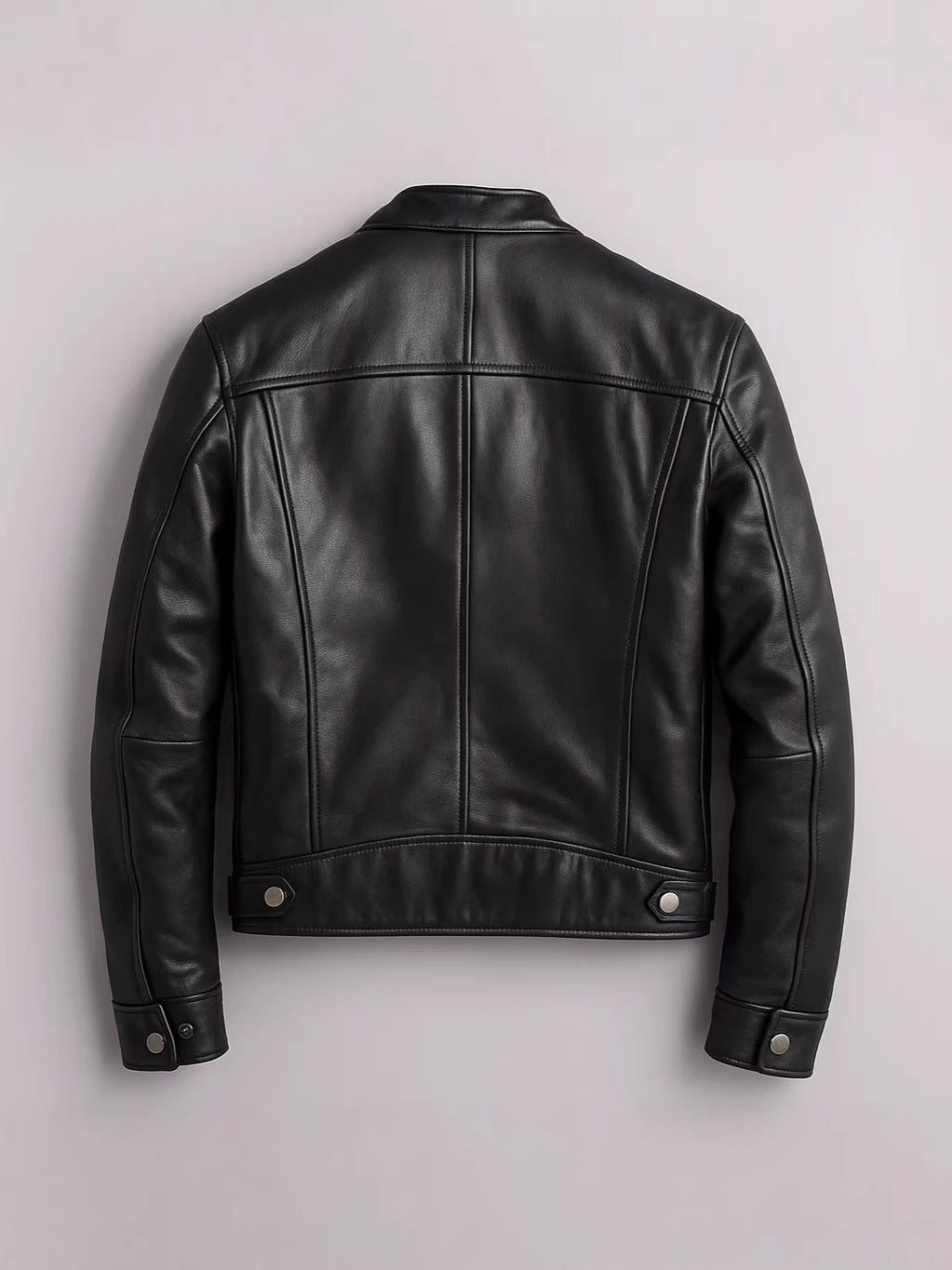 Men’s PU Leather Motorcycle Jacket