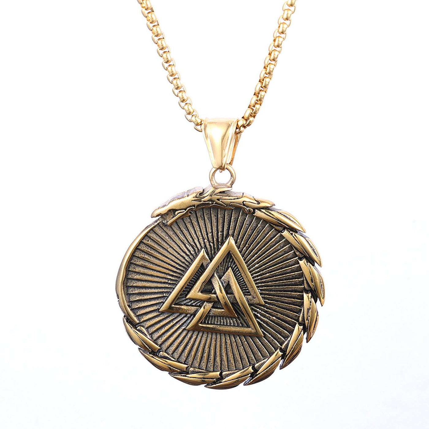 Multi‑Color Titanium Steel Pendant – Trendy Personalized Jewelry for Modern Style