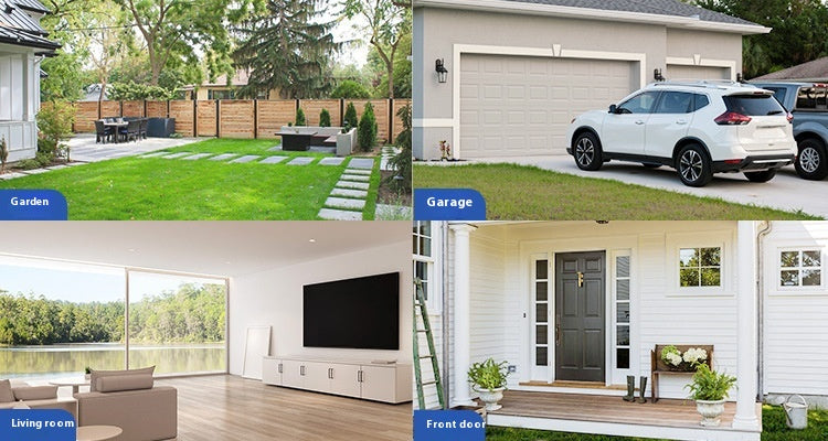 Solar-Powered 8X Zoom Surveillance Camera