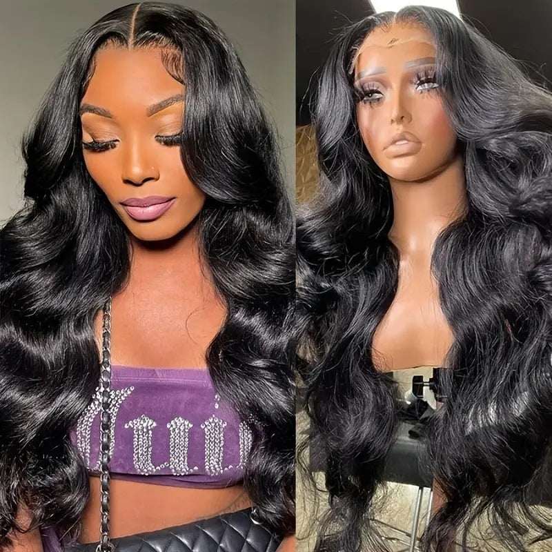 Front Lace Full Head Wig – Fashionable Big Wave Curls for Effortless Glamour