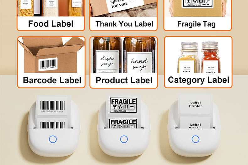 Portable Thermal Label Printer