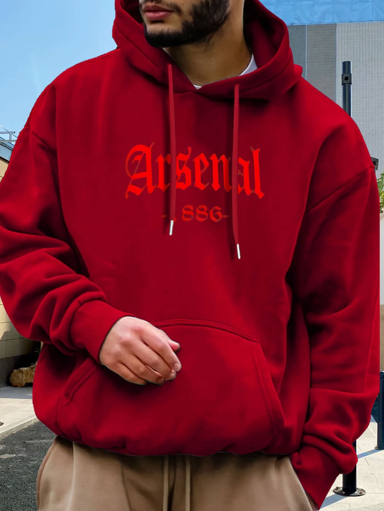 Loose-Fitting Cardigan with Zipper – Fleece Hoodie for Fall & Winter