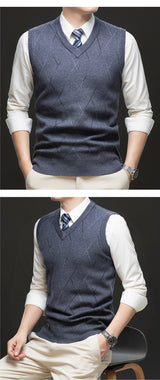 Men’s Sleeveless Knitted Vest