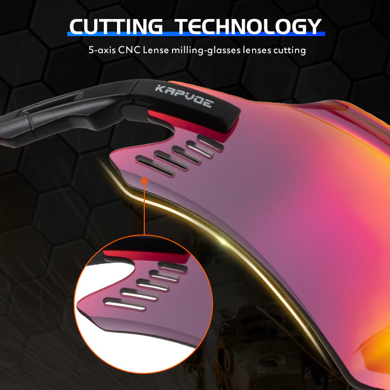 Kapvoe UV Protective Cycling Goggles