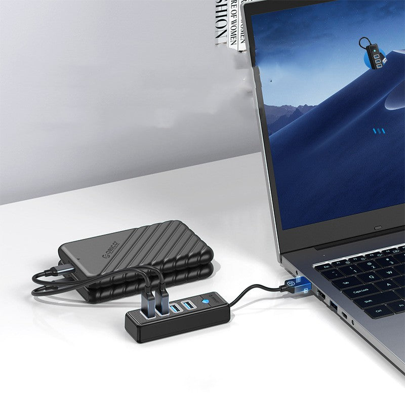 USB 3.0 & Type‑C Multiport Hub – Universal High‑Speed Extender & Splitter for Laptops