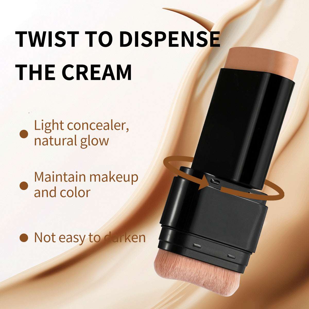 Concealer Waterproof 2‑in‑1 Foundation Stick