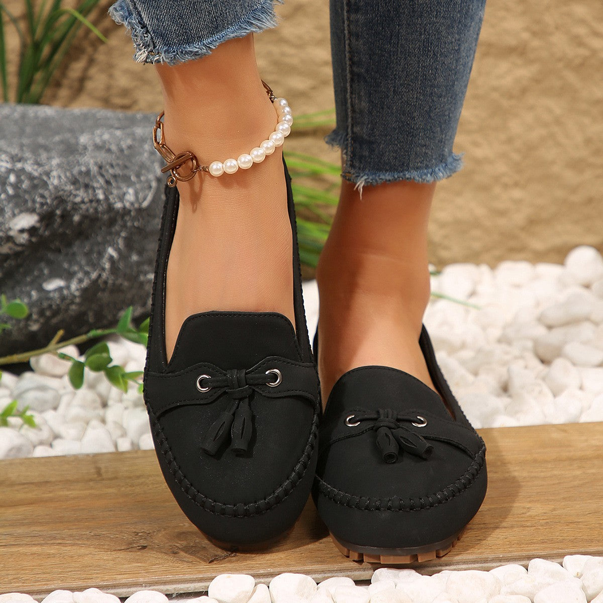 Women’s Round Head Loafers