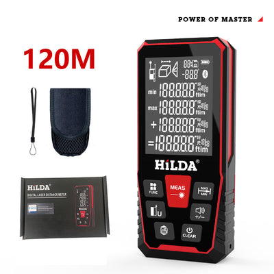 Laser Rangefinder – 100m/120m Digital Measuring Tool for Rooms & Building Projects