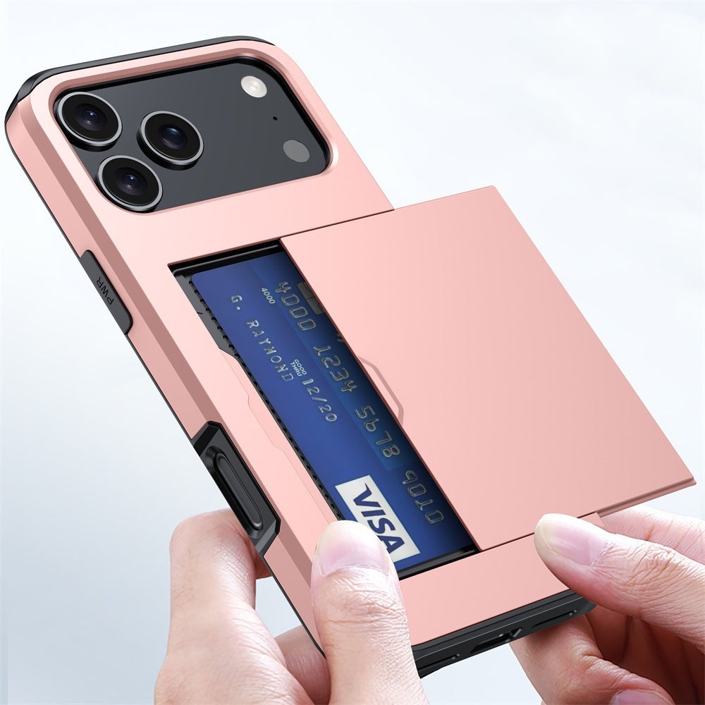 Sliding Cover Card Phone Case