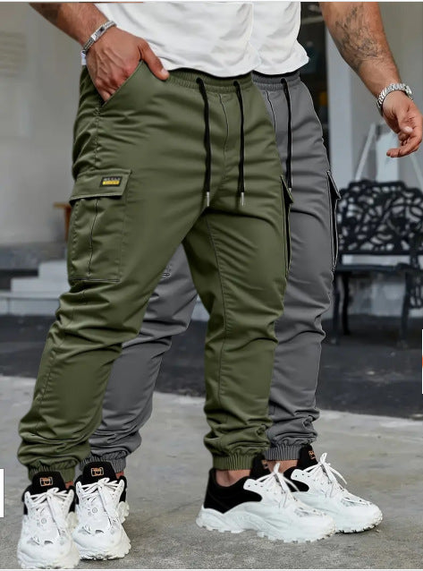 Men’s Outdoor Casual Long Pants – American Style Sweatpants