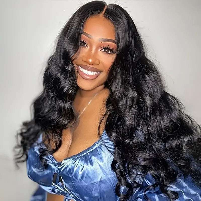 Front Lace Full Head Wig – Fashionable Big Wave Curls for Effortless Glamour