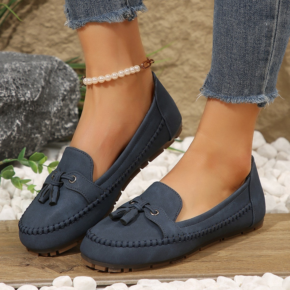 Women’s Round Head Loafers