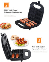 Home Hot Dog Roasting & Sausage Frying Machine